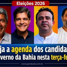 Veja a agenda dos candidatos ao Governo da Bahia nesta terça-feira