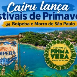 Cairu lança Festivais de Primavera de Boipeba e Morro de São Paulo