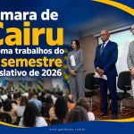 Câmara de Cairu retoma trabalhos do 2º semestre legislativo de 2026
