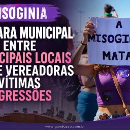 Câmara municipal está entre principais locais onde vereadoras são vítimas de agressões