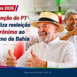 Convenção do PT oficializa reeleição de Jerônimo ao Governo da Bahia