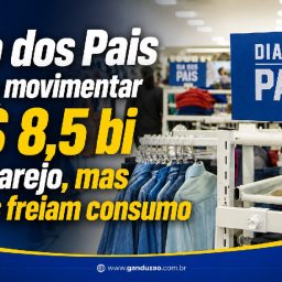 Dia dos Pais deve movimentar R$ 8,5 bi no varejo, mas juros freiam consumo