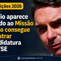Flávio aparece filiado ao Missão e não consegue registrar candidatura no TSE