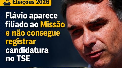 Flávio aparece filiado ao Missão e não consegue registrar candidatura no TSE