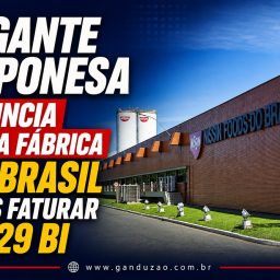 Gigante japonesa anuncia nova fábrica no Brasil após faturar R$ 29 bi