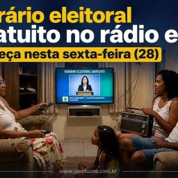 Horário eleitoral gratuito no rádio e tv começa nesta sexta-feira (28)