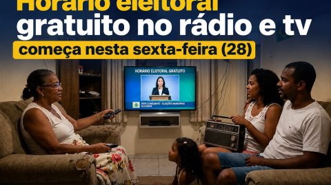 Horário eleitoral gratuito no rádio e tv começa nesta sexta-feira (28)