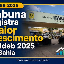 Itabuna registra maior crescimento no Ideb 2025 na Bahia