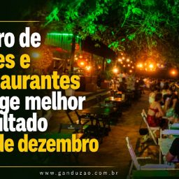 Lucro de bares e restaurantes atinge melhor resultado desde dezembro