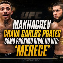 Makhachev crava Carlos Prates como próximo rival no UFC: ‘Merece’