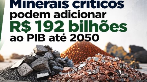 Minerais críticos podem adicionar R$ 192 bilhões ao PIB até 2050