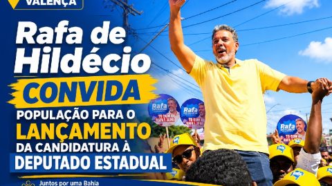 Rafa de HIldécio convida população para o lançamento da candidatura a deputado estadual