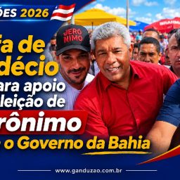 Rafa de Hildécio declara apoio à reeleição de Jerônimo para o Governo da Bahia