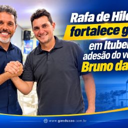 Rafa de Hildécio fortalece grupo em Ituberá com adesão do vereador Bruno da Gata