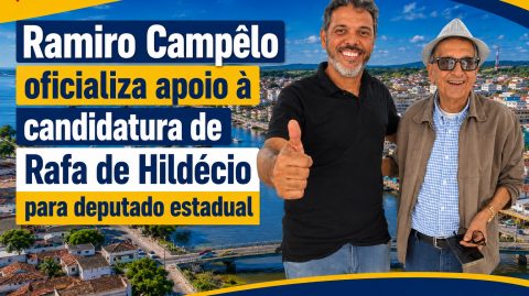 Ramiro Campêlo oficializa apoio à candidatura de Rafa de Hildécio para deputado estadual