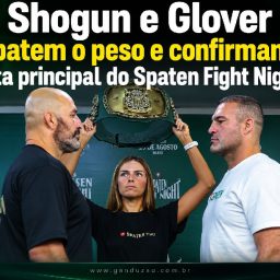 Spaten Fight Night 3: Shogun e Glover passam pela pesagem e confirmam duelo