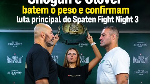 Spaten Fight Night 3: Shogun e Glover passam pela pesagem e confirmam duelo
