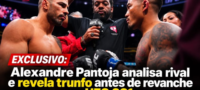 Exclusivo: Alexandre Pantoja analisa rival e revela trunfo antes de revanche no UFC 331