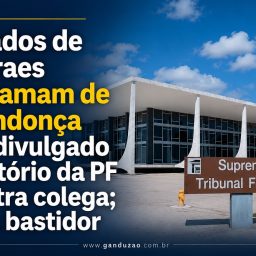 Aliados de Moraes reclamam de Mendonça ter divulgado relatório da PF contra colega; veja bastidor