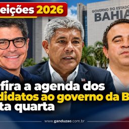 Confira a agenda dos candidatos ao governo da Bahia nesta quarta (16)