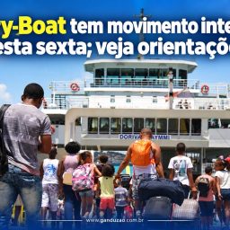 Ferry-Boat tem movimento intenso nesta sexta; veja orientações