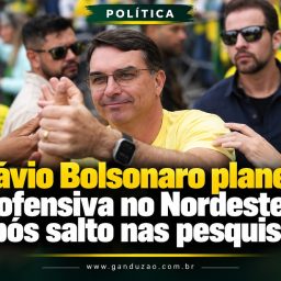 Flávio Bolsonaro planeja ofensiva no Nordeste após salto nas pesquisas
