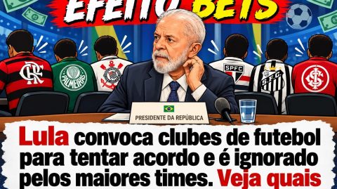 Lula convoca clubes de futebol para tentar acordo e é ignorado pelos maiores times. Veja quais!