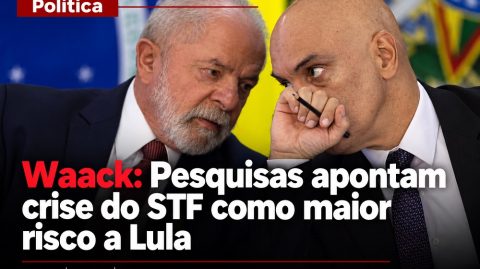 Waack: Pesquisas apontam crise do STF como maior risco a Lula