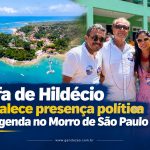 Rafa de Hildécio fortalece presença política em agenda no Morro de São Paulo