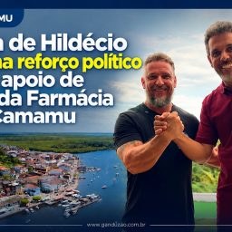 Rafa de Hildécio ganha reforço político com apoio de Léo da Farmácia em Camamu