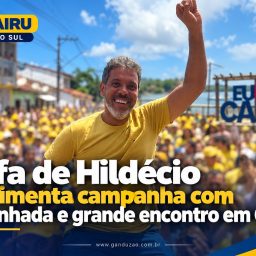 Rafa de Hildécio movimenta campanha com caminhada e grande encontro em Cairu