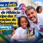 Rafa de Hildécio participa das celebrações do 7 de Setembro em Valença