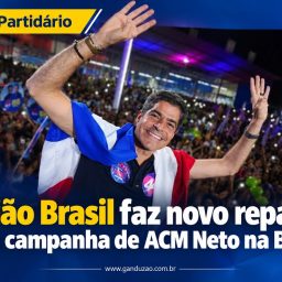 União Brasil faz novo repasse para campanha de ACM Neto na Bahia