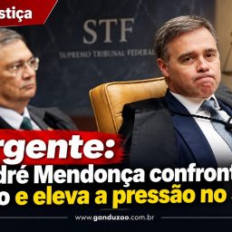 Urgente: André Mendonça confronta Dino e eleva a pressão no STF