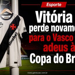 Vitória perde novamente para o Vasco e dá adeus à Copa do Brasil