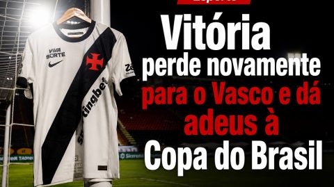 Vitória perde novamente para o Vasco e dá adeus à Copa do Brasil