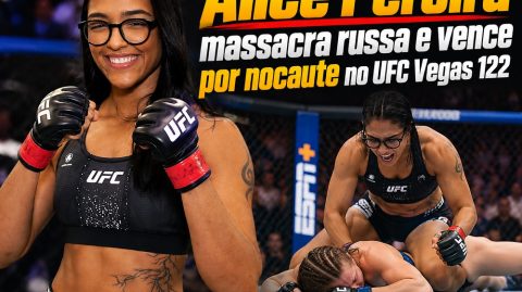 Alice Pereira massacra russa e vence por nocaute no UFC Vegas 122