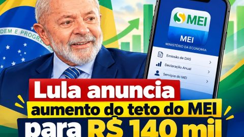Lula anuncia aumento do teto do MEI para R$ 140 mil