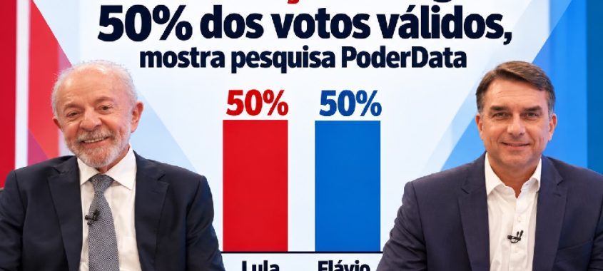 Lula avança e chega a 50% dos votos válidos, mostra pesquisa PoderData