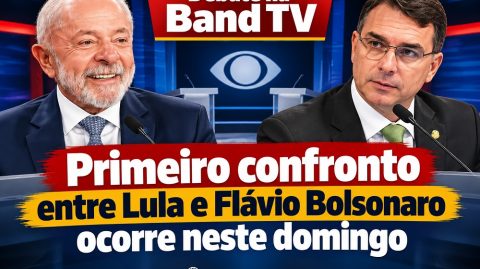 Primeiro confronto entre Lula e Flávio Bolsonaro ocorre neste domingo