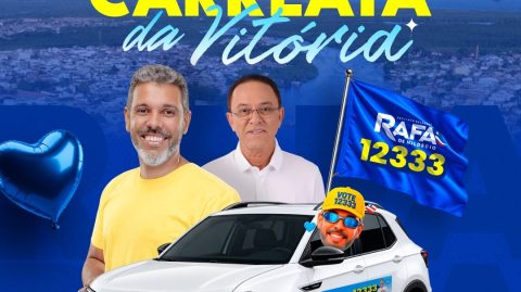 Rafa de Hildécio convida população para a ‘Carreata da Vitória’ em Valença