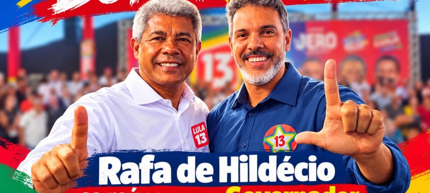 Rafa de Hildécio se reúne com o Governador e reitera apoio a Lula na Bahia